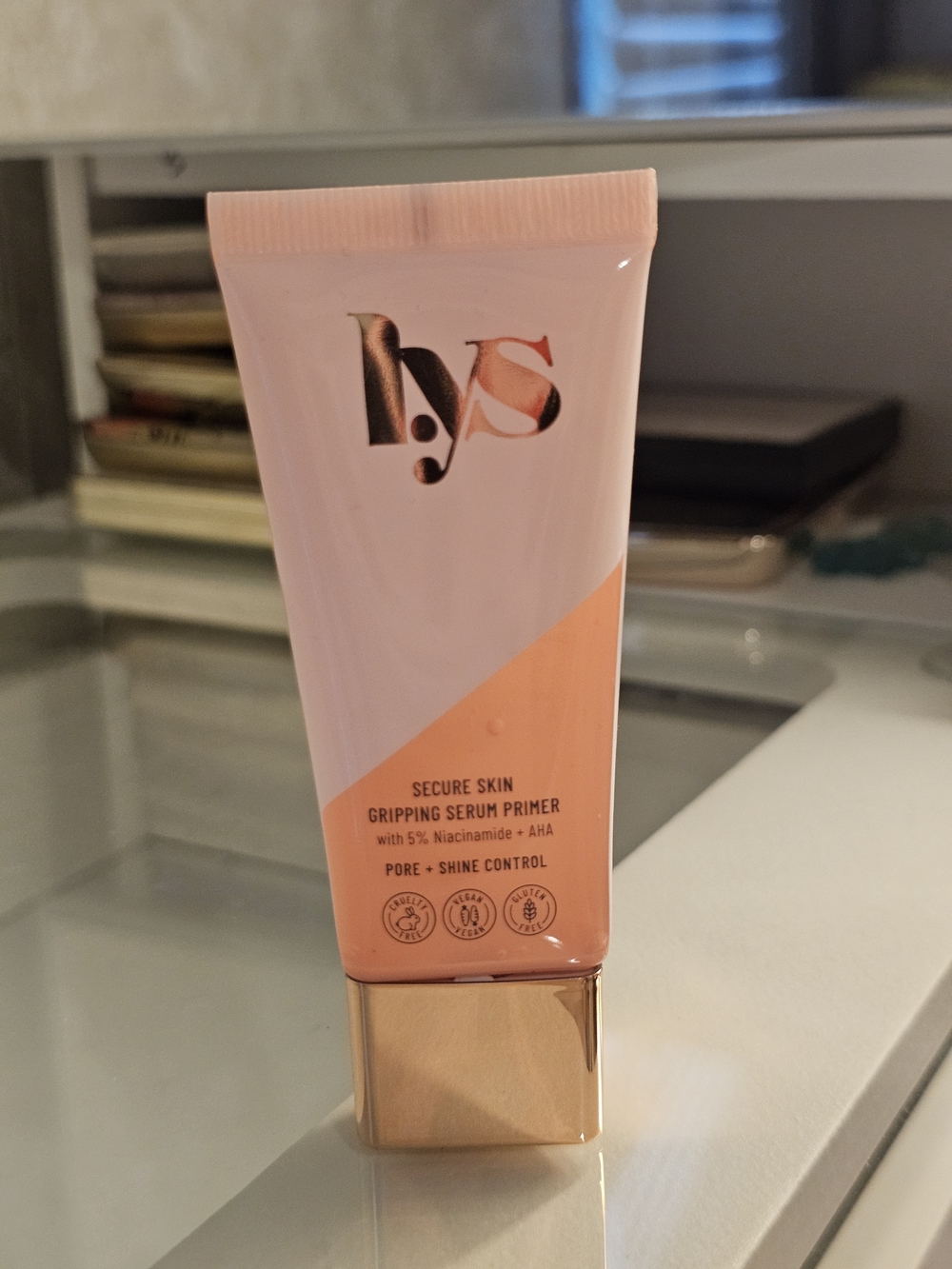 LYS Beauty Secure Skin Gripping Serum Primer 1 oz NEW